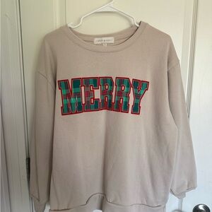 State of Mind Beige Sweatshirt